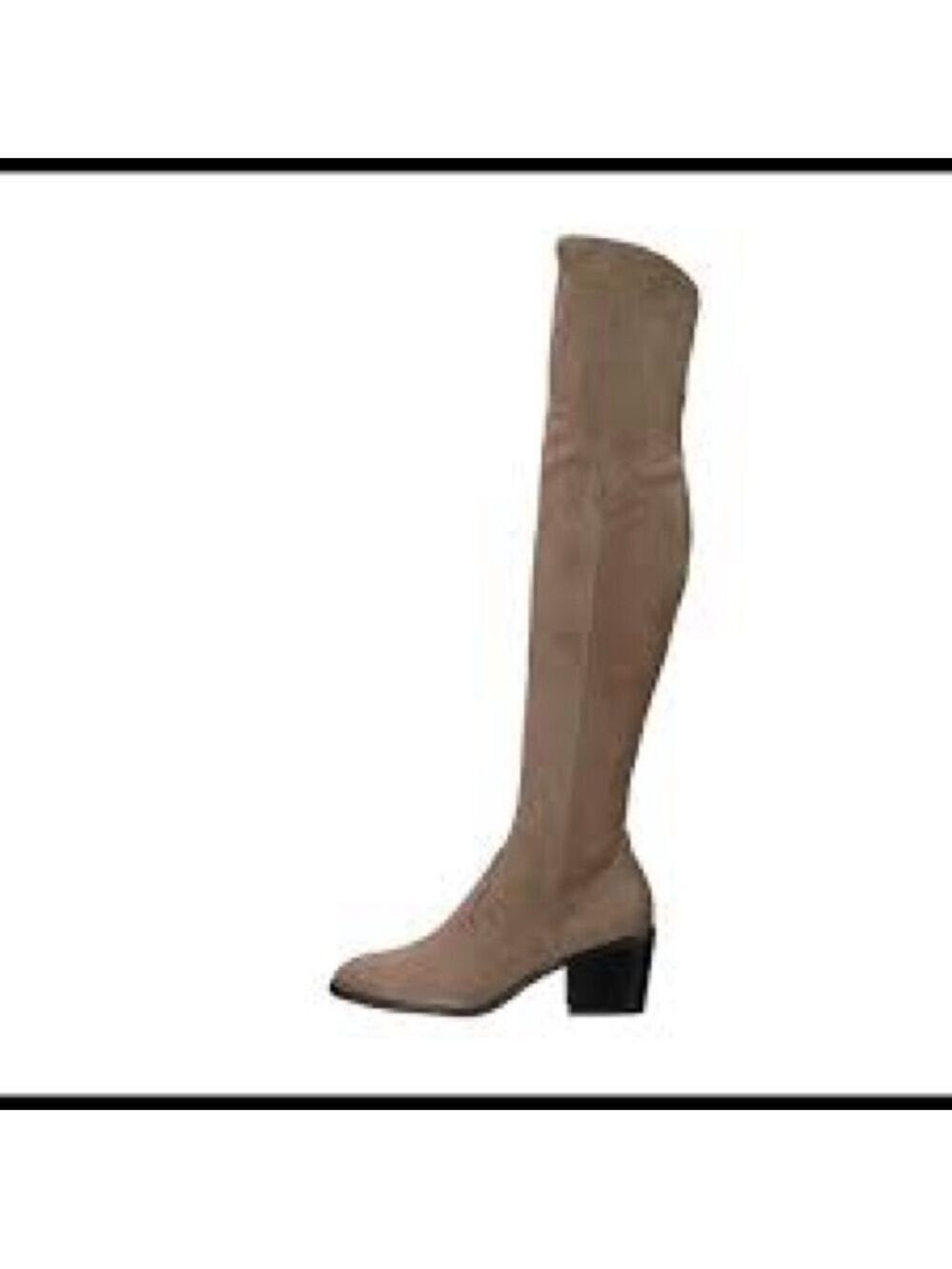 Women’s Rewind Taupe Suede Over Knee Boots Size 10 US!